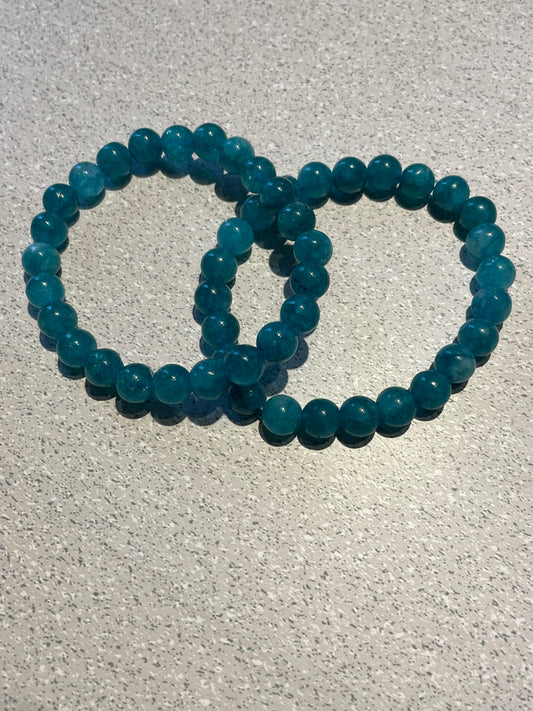 Bracelet Apatite (billes 8mm)