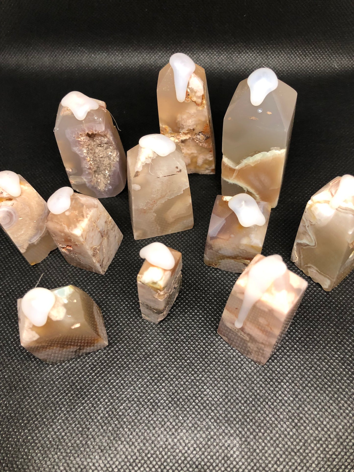 Pointe de Fleur agate rose Sakura