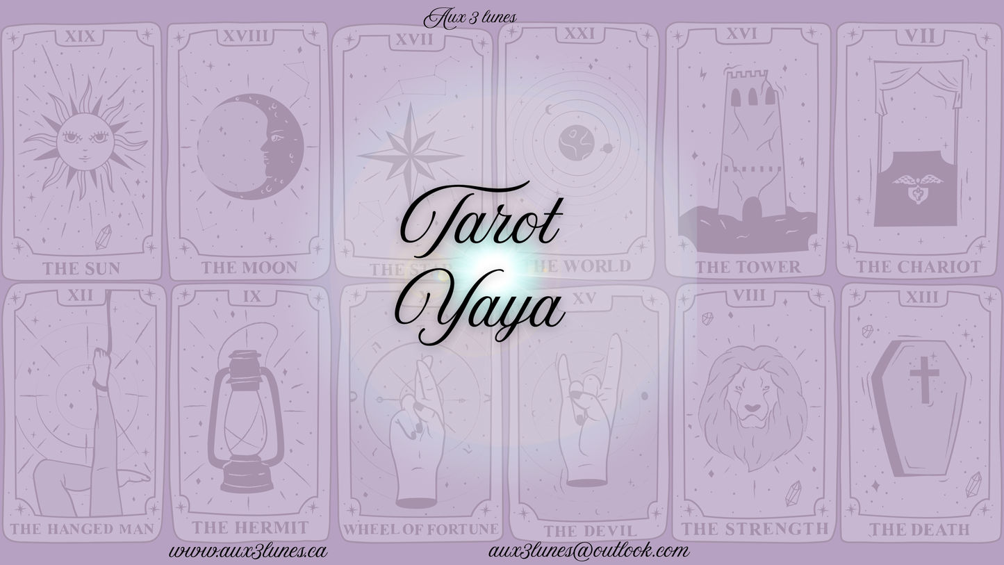 Consultation Tarot 1 heure / 1 hour