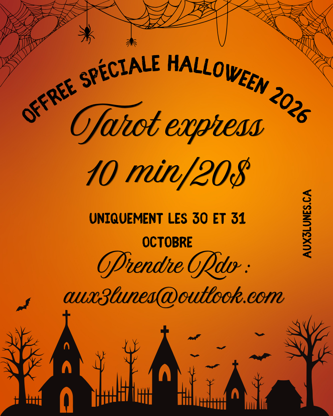 Tarot express — Halloween 2026